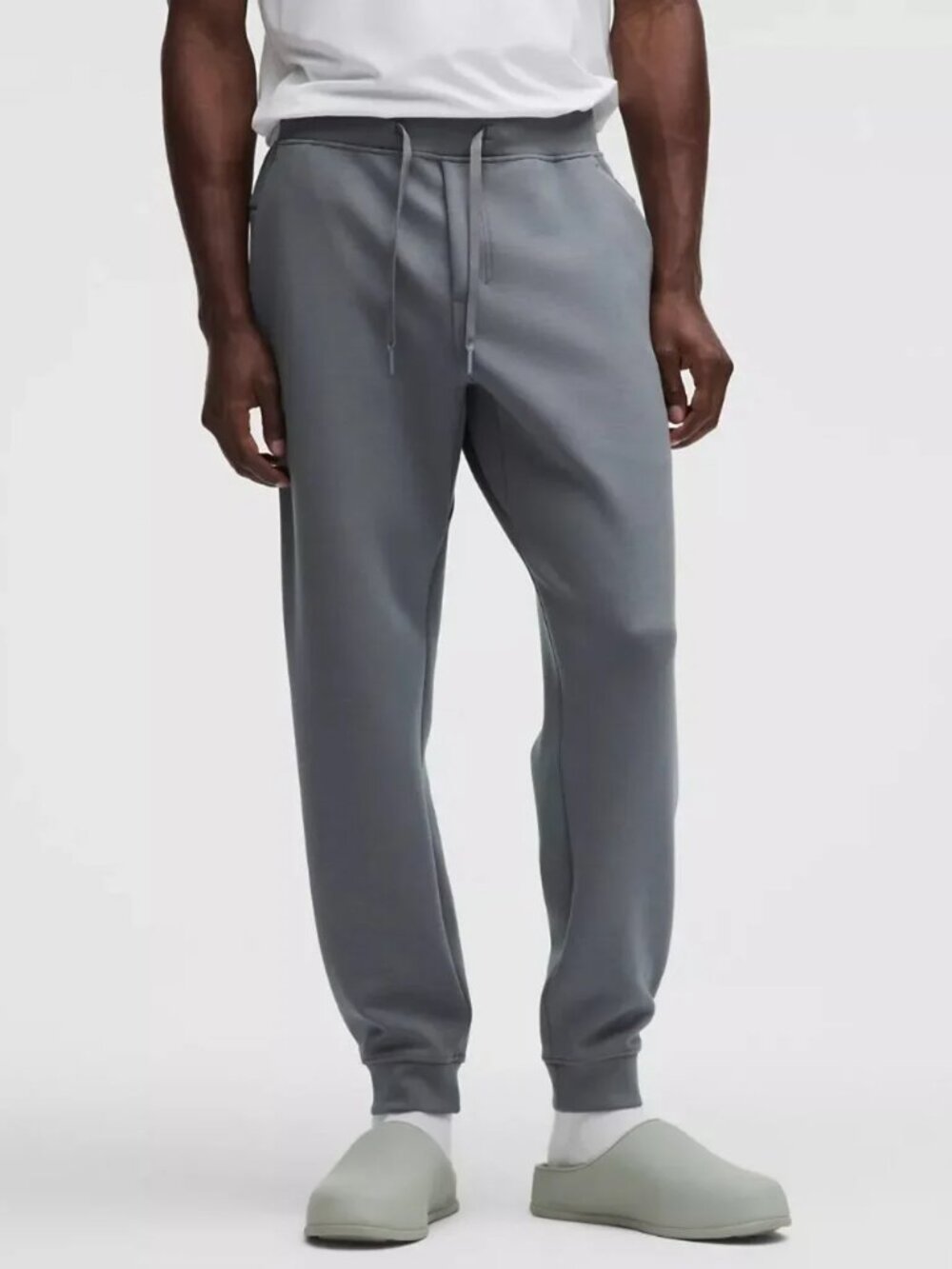 NWT Lululemon Men's Smooth Spacer Jogger Regular Solar Grey, Size S, $138